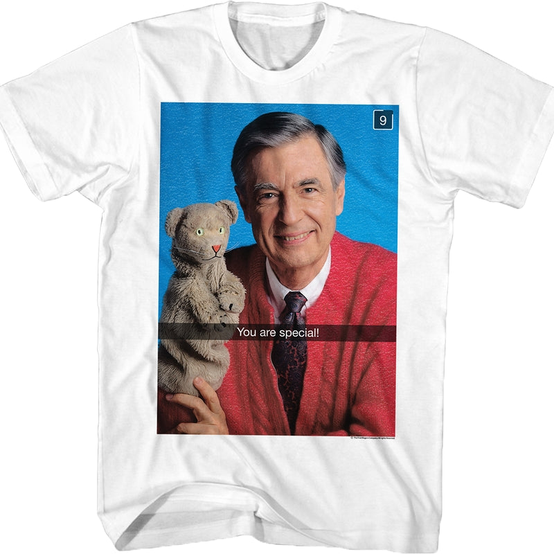 Mr. Rogers You Are Special Photo T-Shirt product image 1