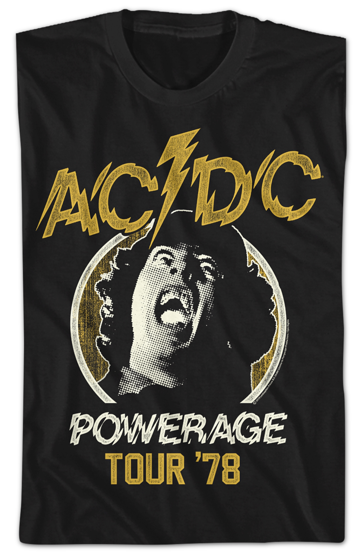 Powerage Tour '78 ACDC Shirt product image 2