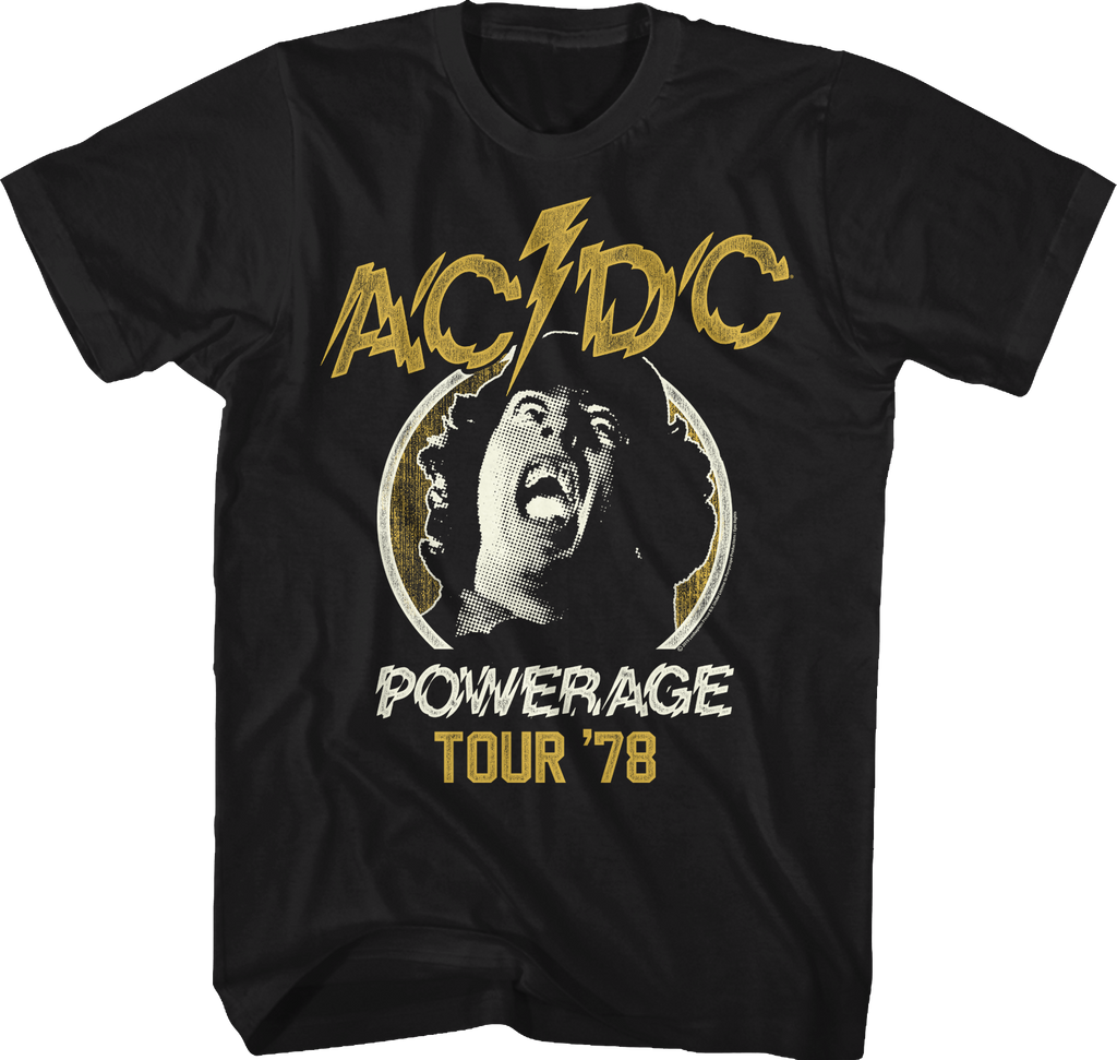 Powerage Tour '78 ACDC Shirt product image 1