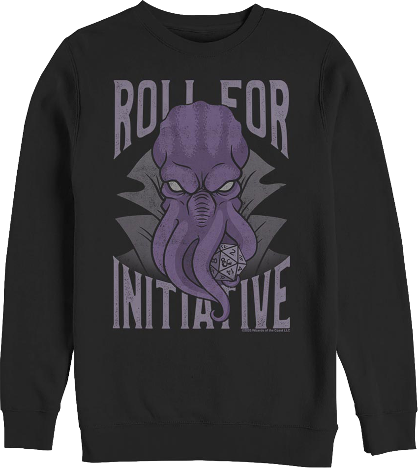 Roll For Initiative Dungeons & Dragons Sweatshirt product image 1