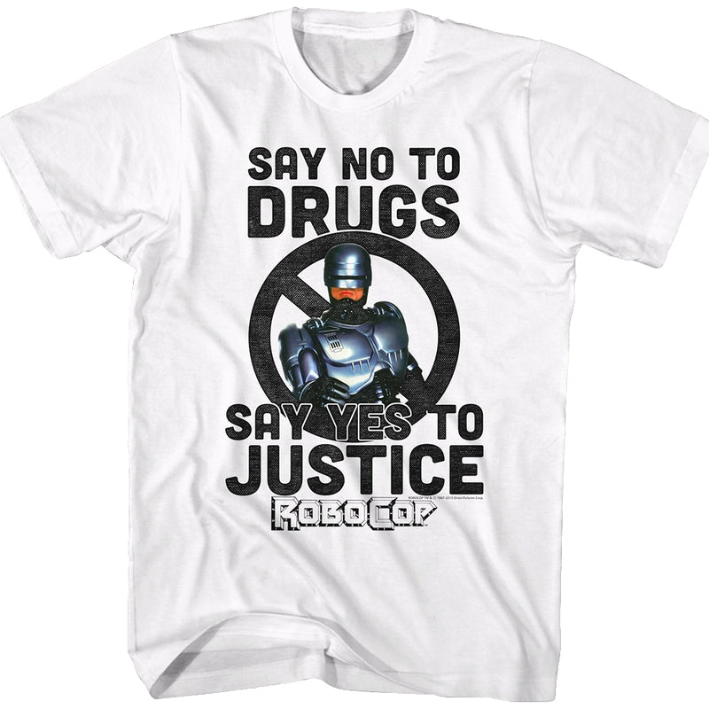 Say Yes To Justice Robocop T-Shirt product image 1