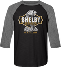 Shelby Racing Raglan Baseball Shirt product image 1