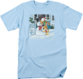 Snowman Garfield T-Shirt product image 1