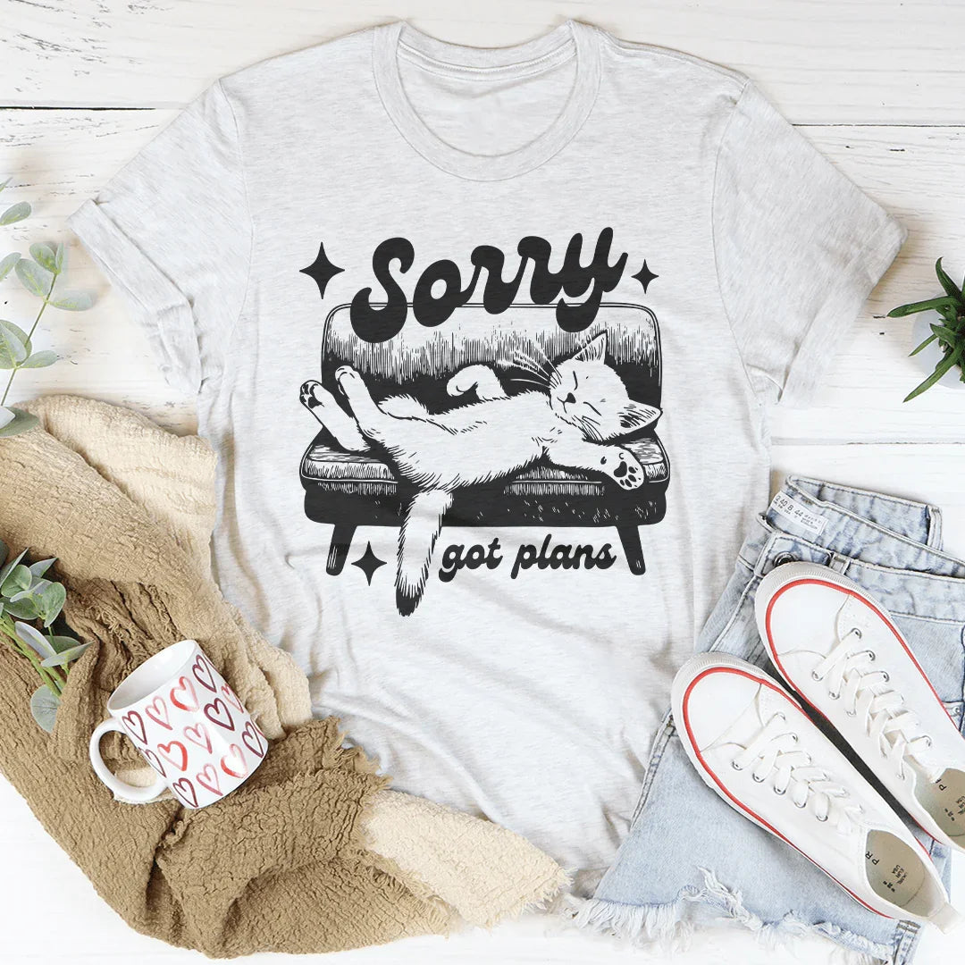 Sorry got plans Tee product image 1
