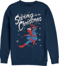 Spider-Man Swing in to Christmas Marvel Comics Sweatshirt product image 1