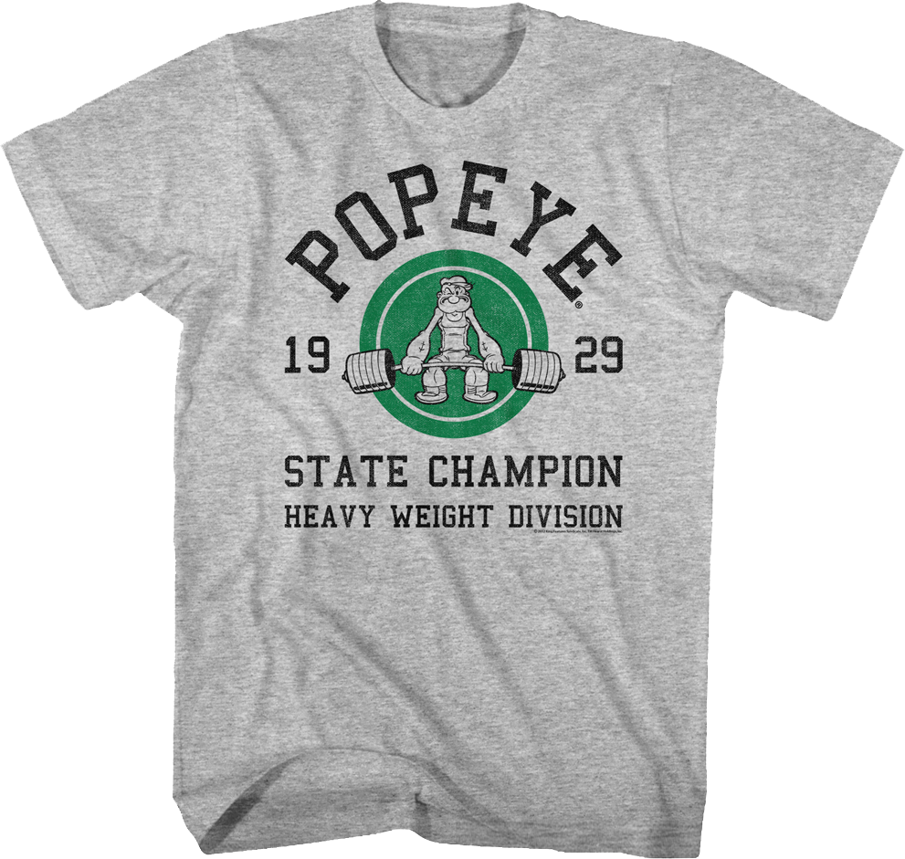 State Champion Popeye T-Shirt product image 1