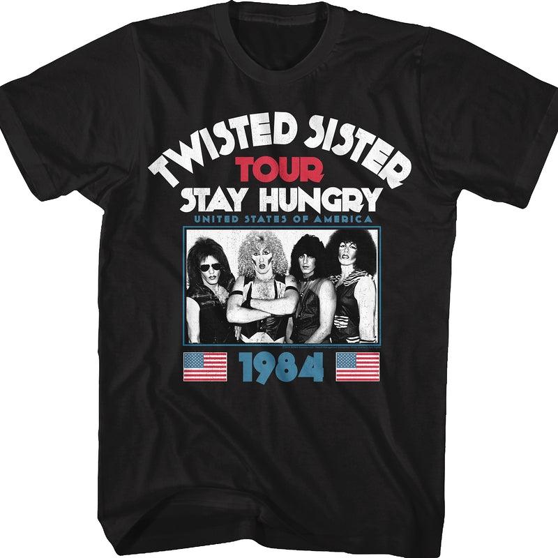 Stay Hungry Tour 1984 Twisted Sister T-Shirt product image 1