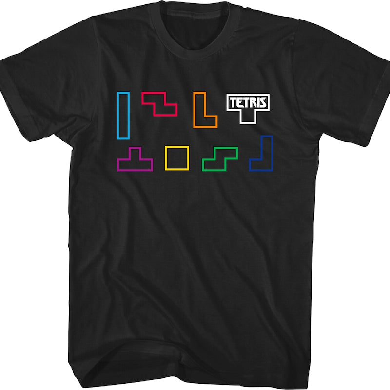 Tetrominoes Tetris Shirt product image 1