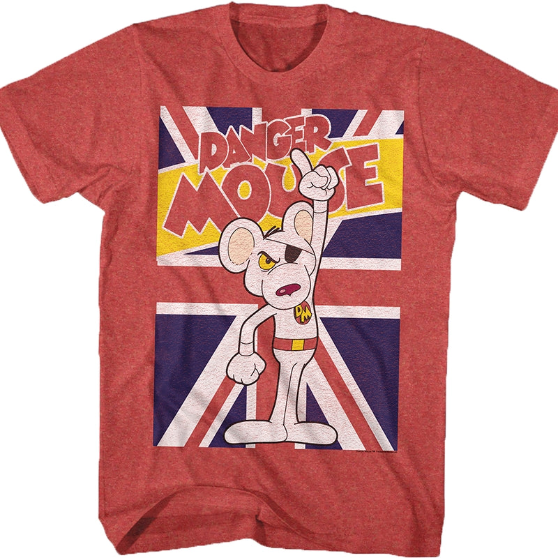 Union Jack Danger Mouse T-Shirt product image 1