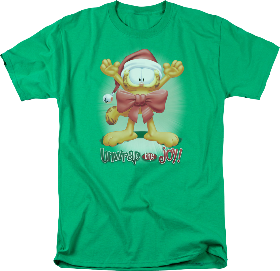 Unwrap The Joy Garfield T-Shirt product image 1