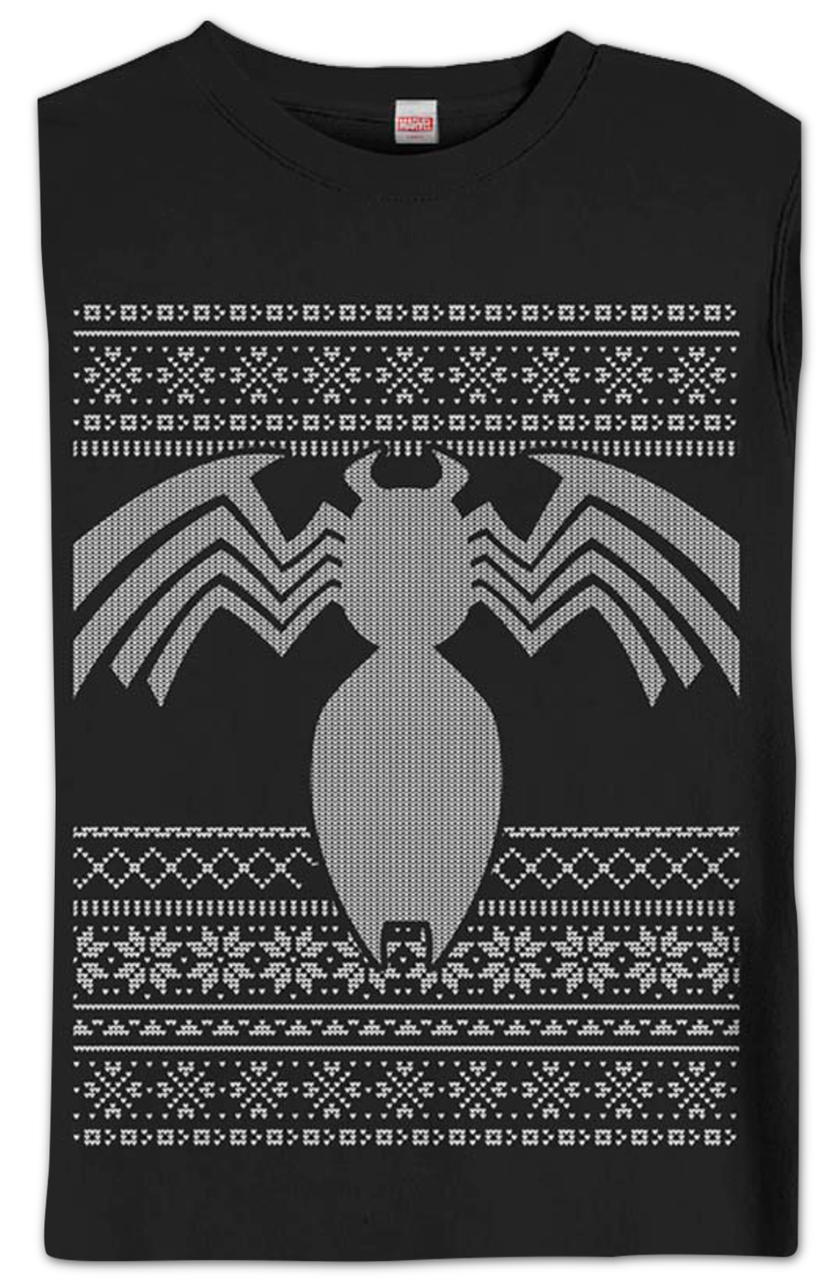 Venom Faux Ugly Christmas Sweater Marvel Comics Sweatshirt product image 2