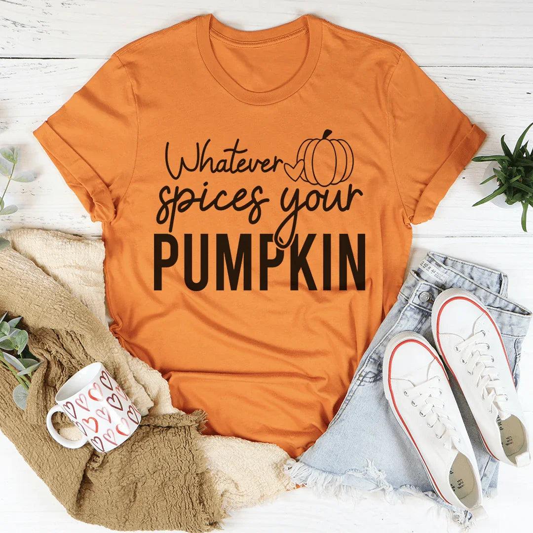 Whatever Spices Your Pumpkin Tee product image 3