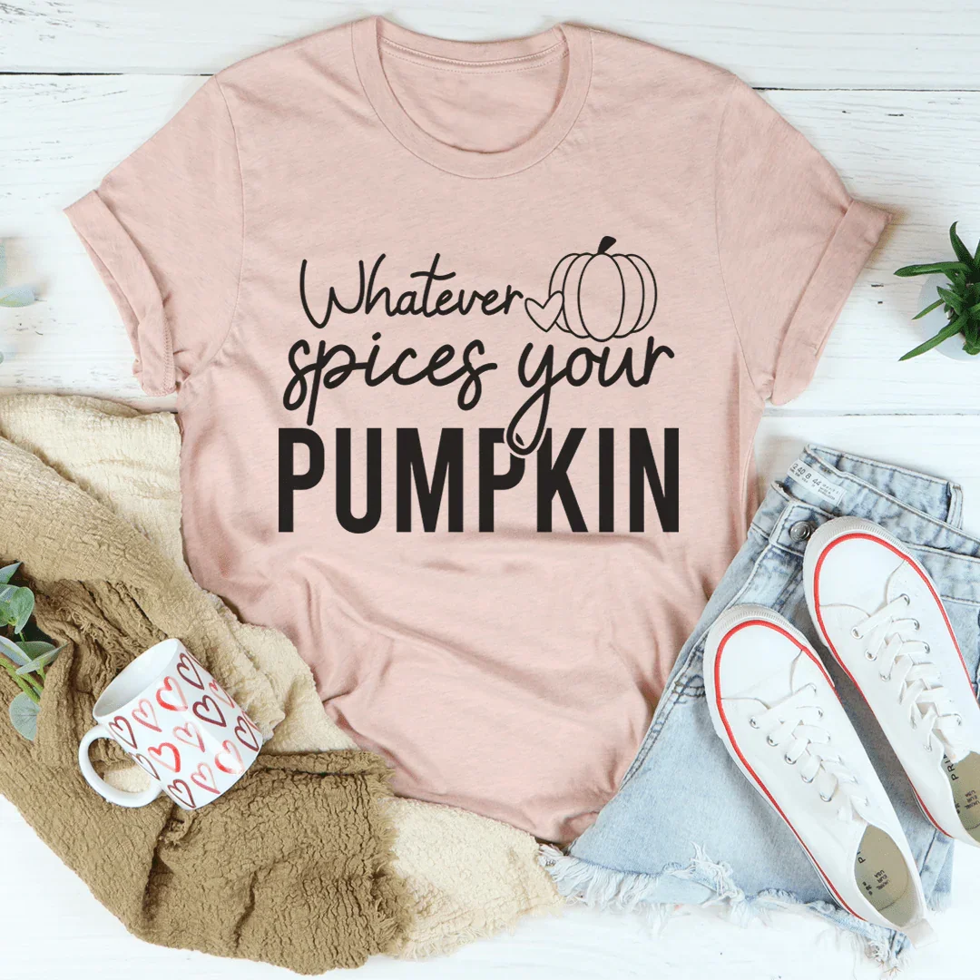 Whatever Spices Your Pumpkin Tee product image 4