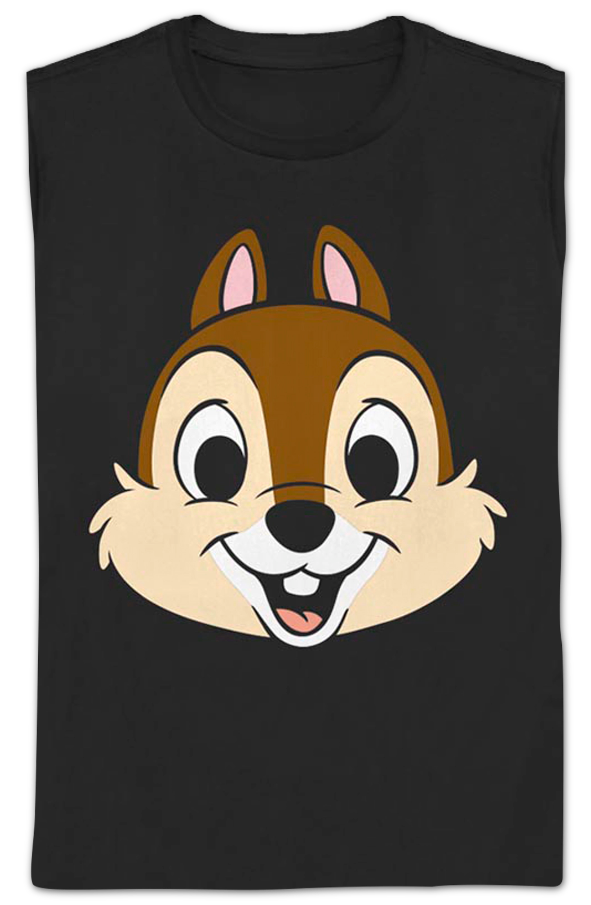 Women Black Chip's Head Chip 'n Dale Rescue Rangers Shirt product image 2