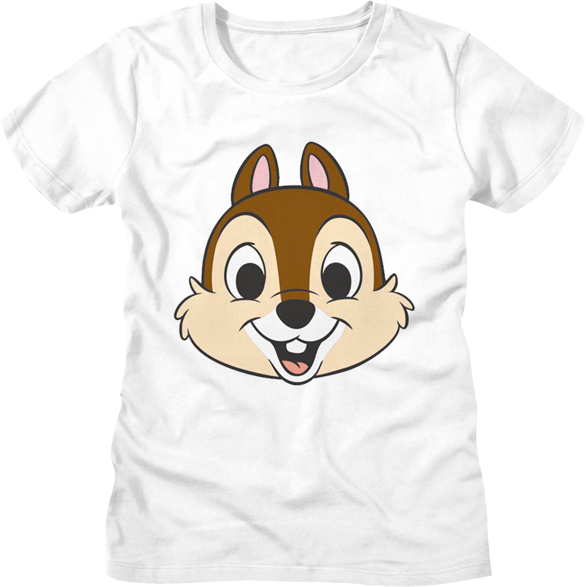 Women White Chip's Head Chip 'n Dale Rescue Rangers Shirt product image 1