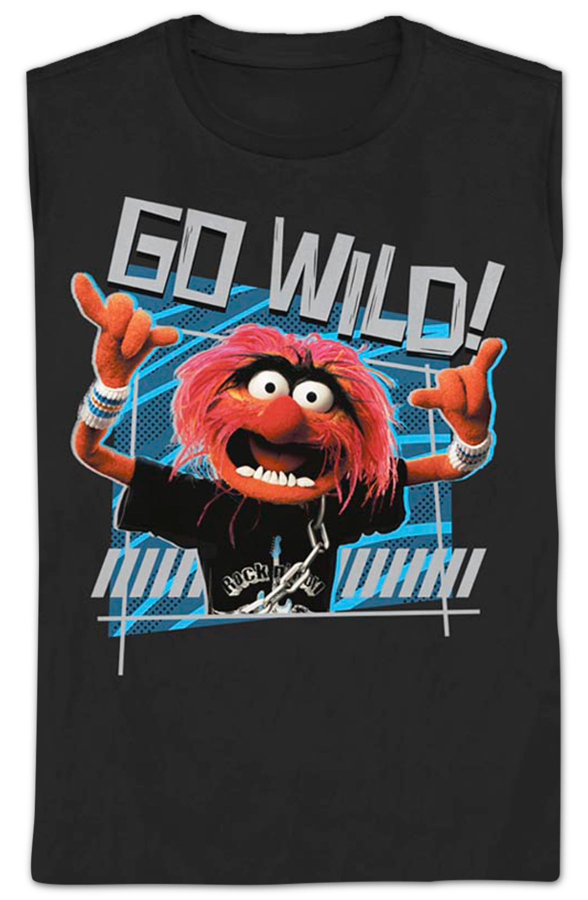 Womens Animal Go Wild Muppets Shirt product image 2
