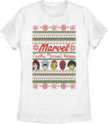 Womens Avengers Earth's Merriest Heroes Marvel Comics Shirt product image 1