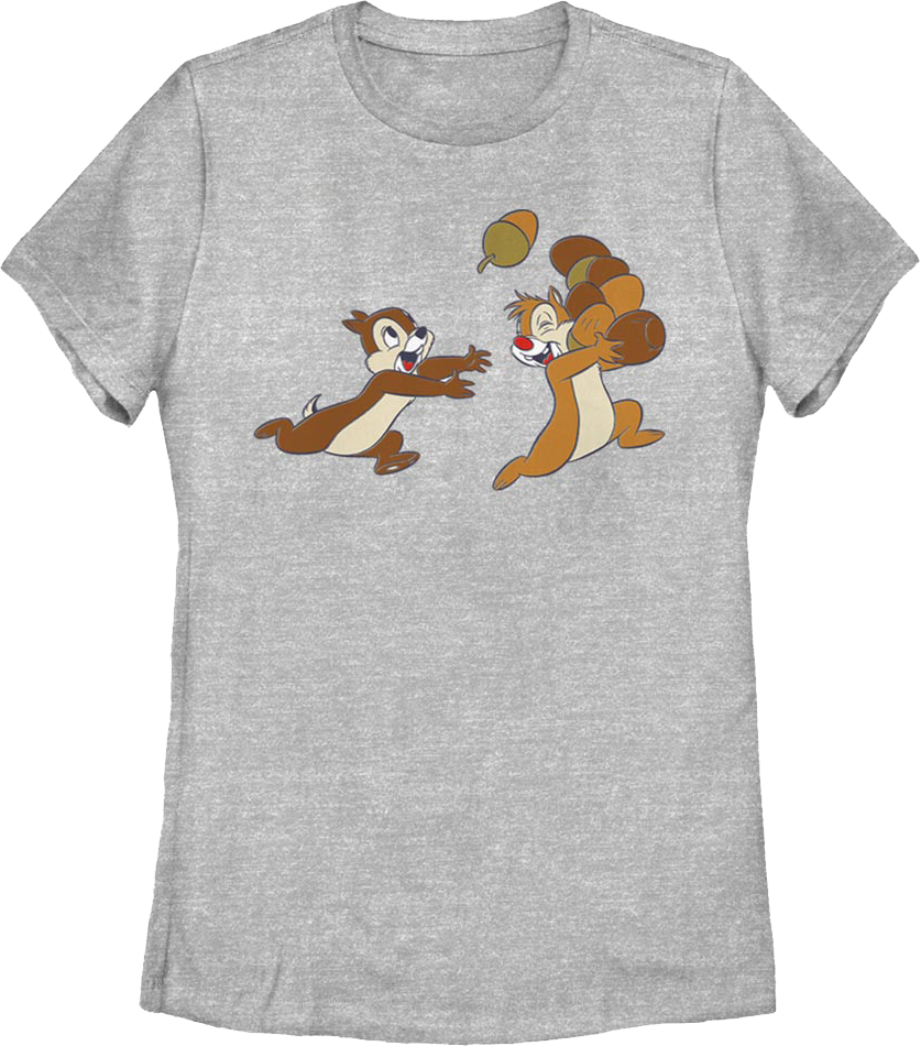 Womens Catching Up Chip 'n Dale Rescue Rangers Shirt product image 1