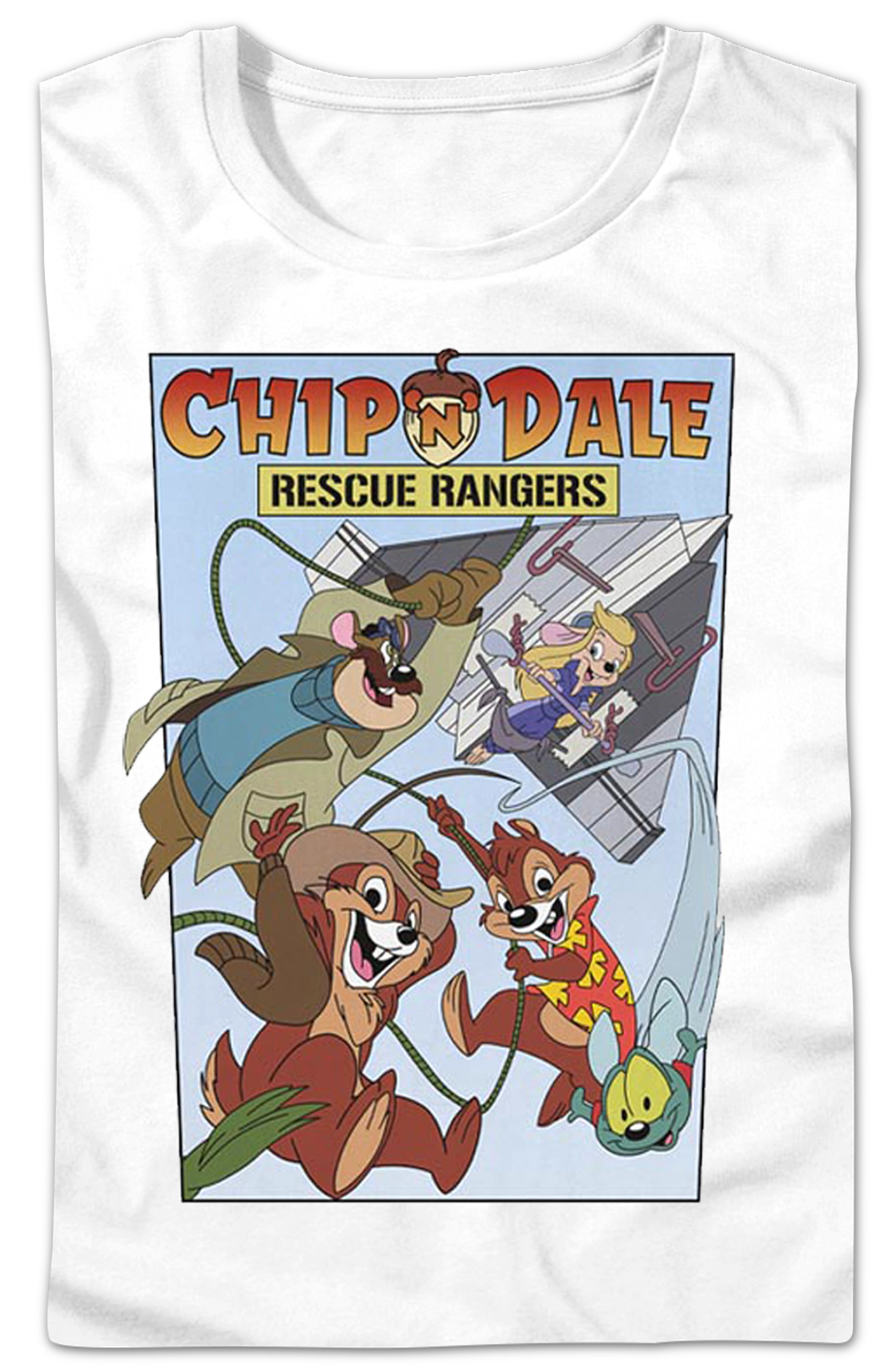 Womens Comic Book Cover Chip 'n Dale Rescue Rangers Shirt product image 2