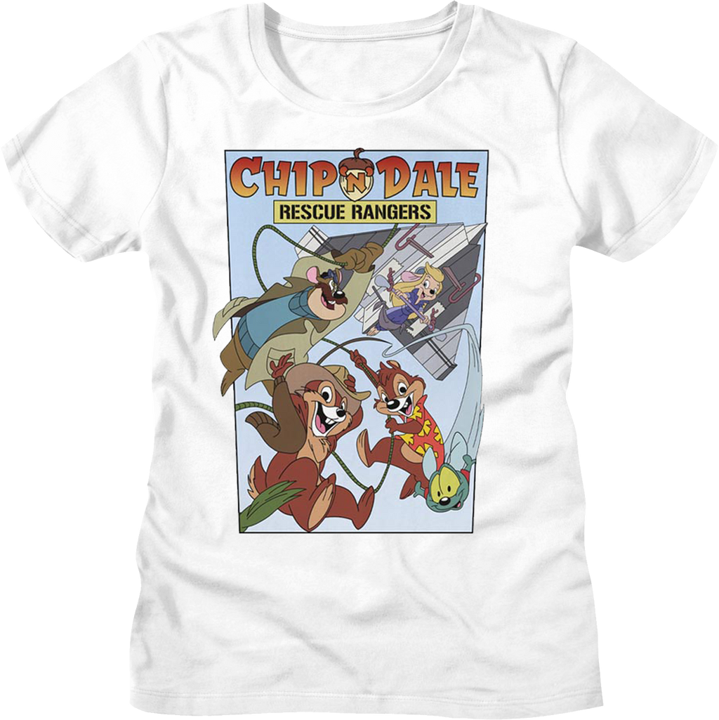 Womens Comic Book Cover Chip 'n Dale Rescue Rangers Shirt product image 1