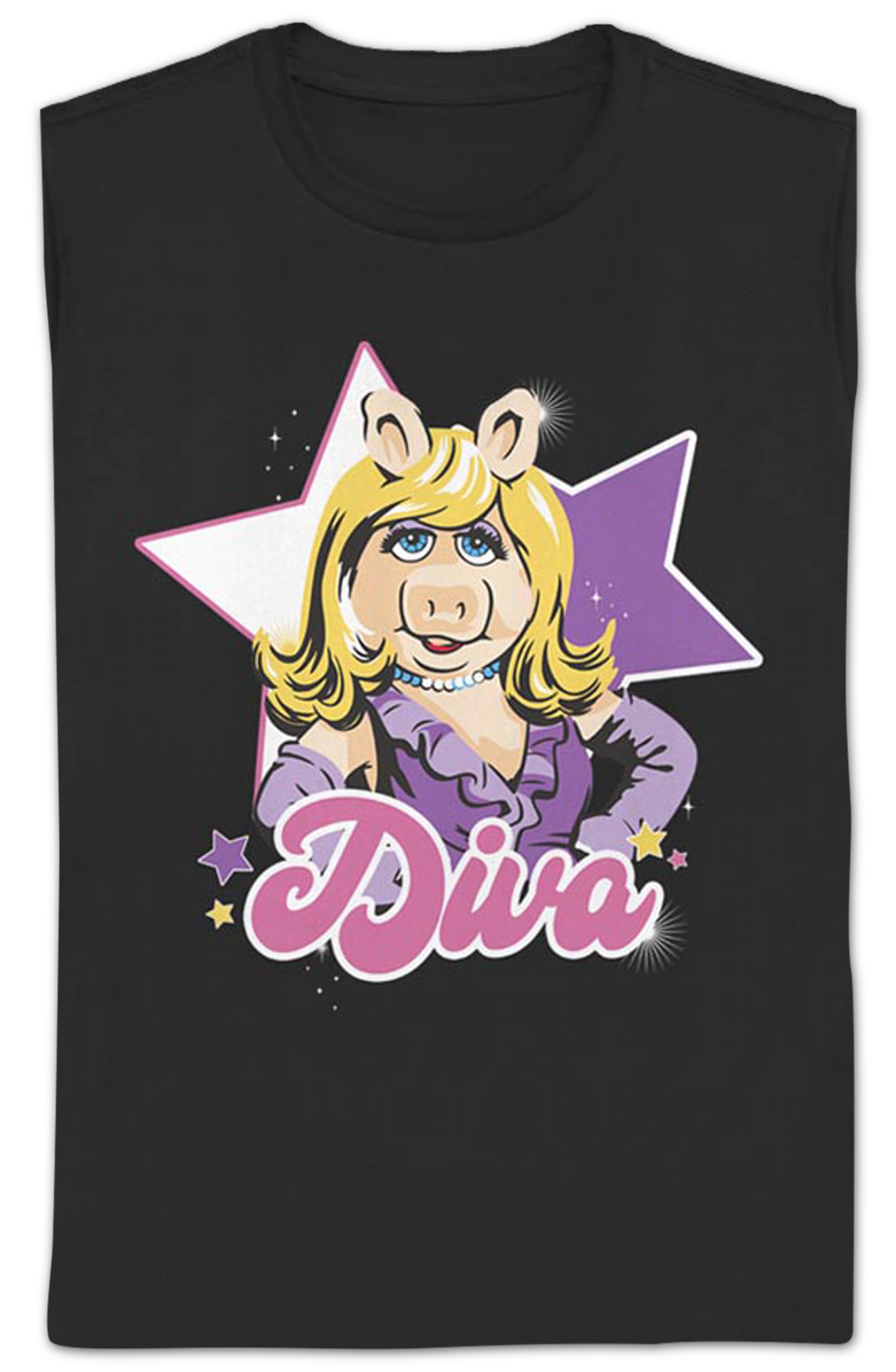 Womens Diva Miss Piggy Muppets Shirt product image 2