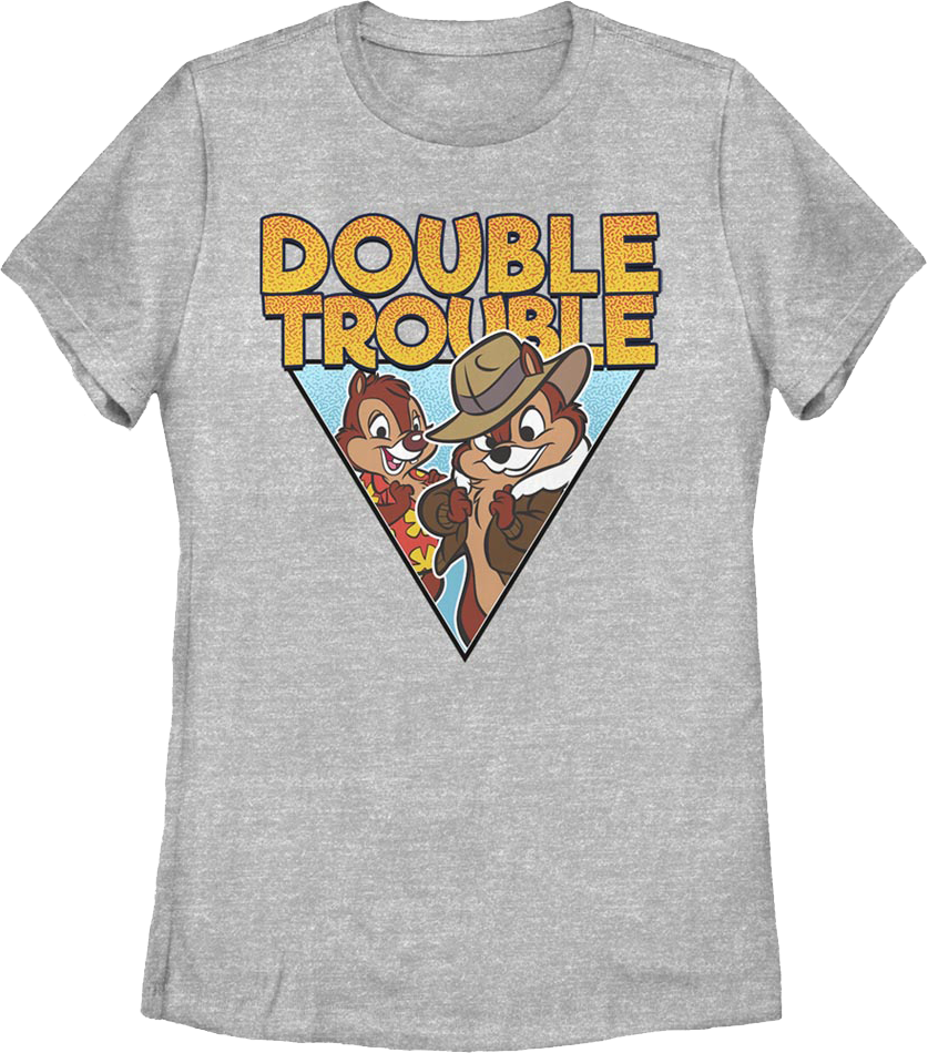 Womens Double Trouble Chip 'n Dale Rescue Rangers Shirt product image 1