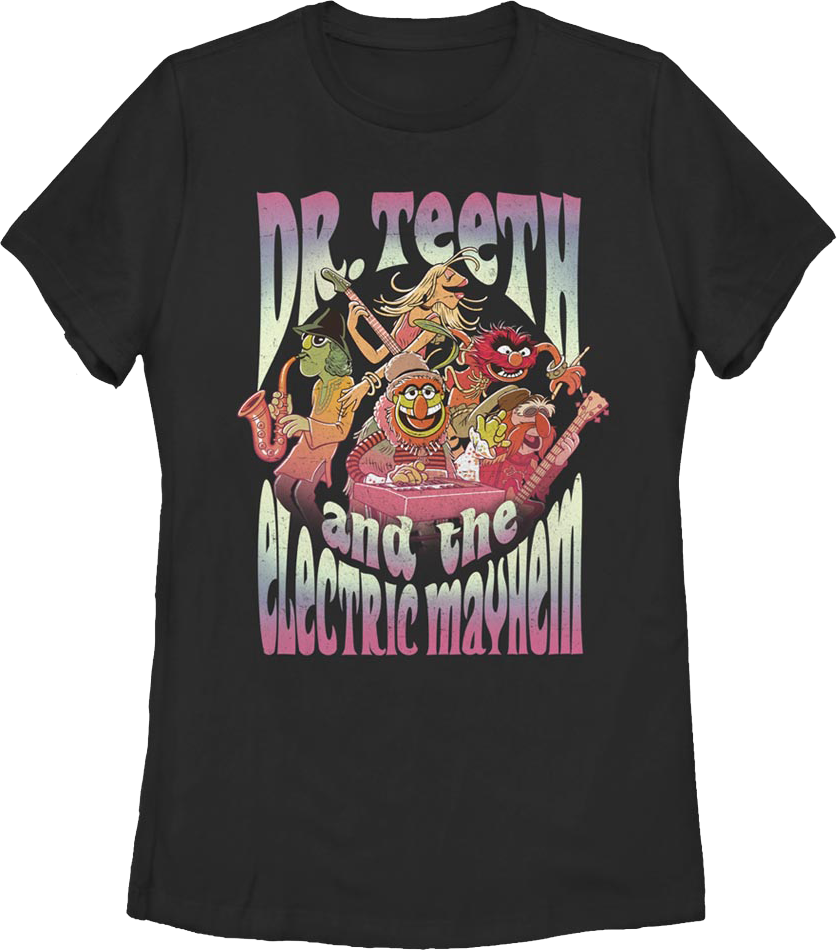 Womens Dr. Teeth and The Electric Mayhem Muppets Shirt product image 1