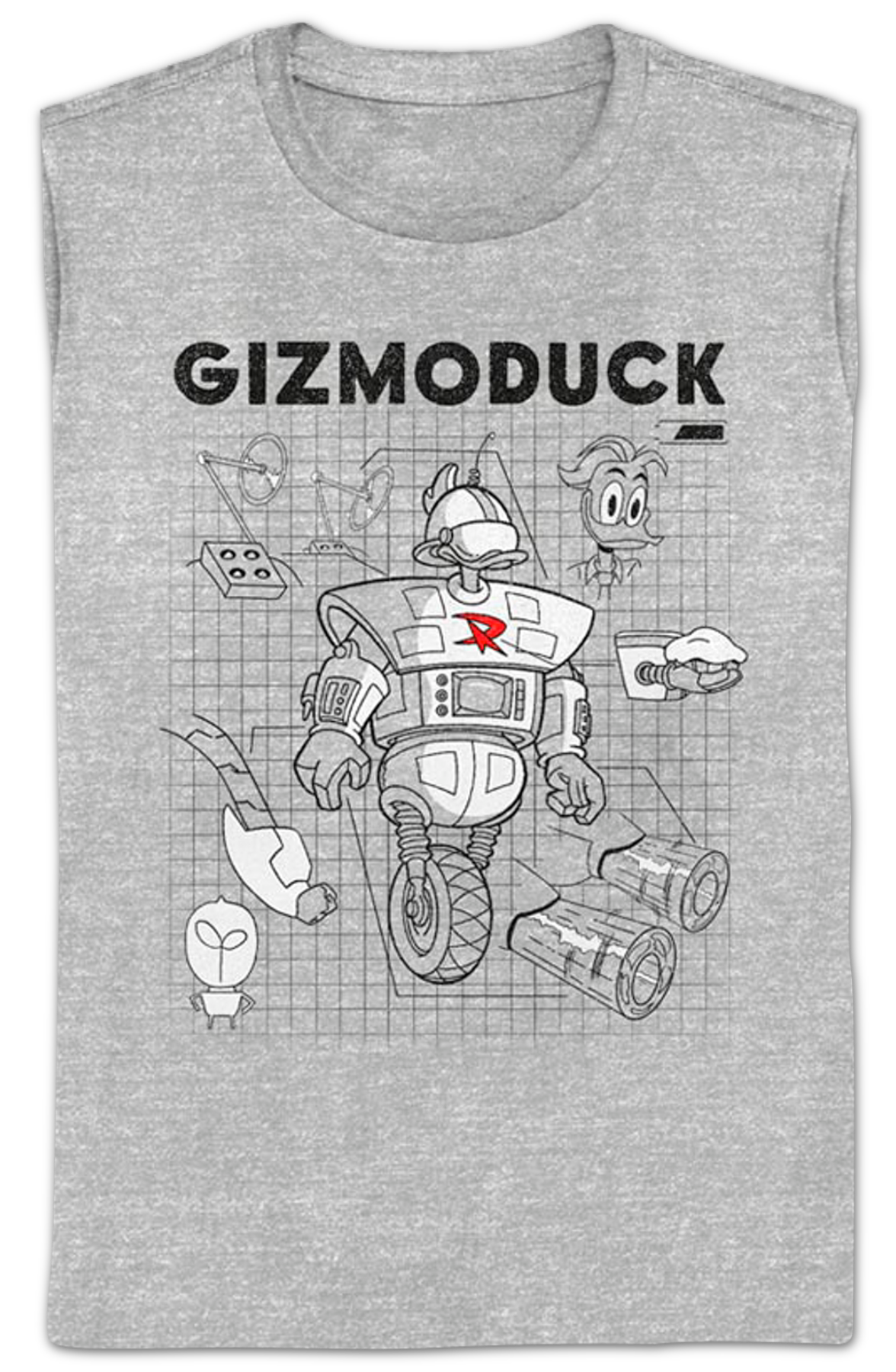 Womens Gizmoduck DuckTales Shirt product image 2