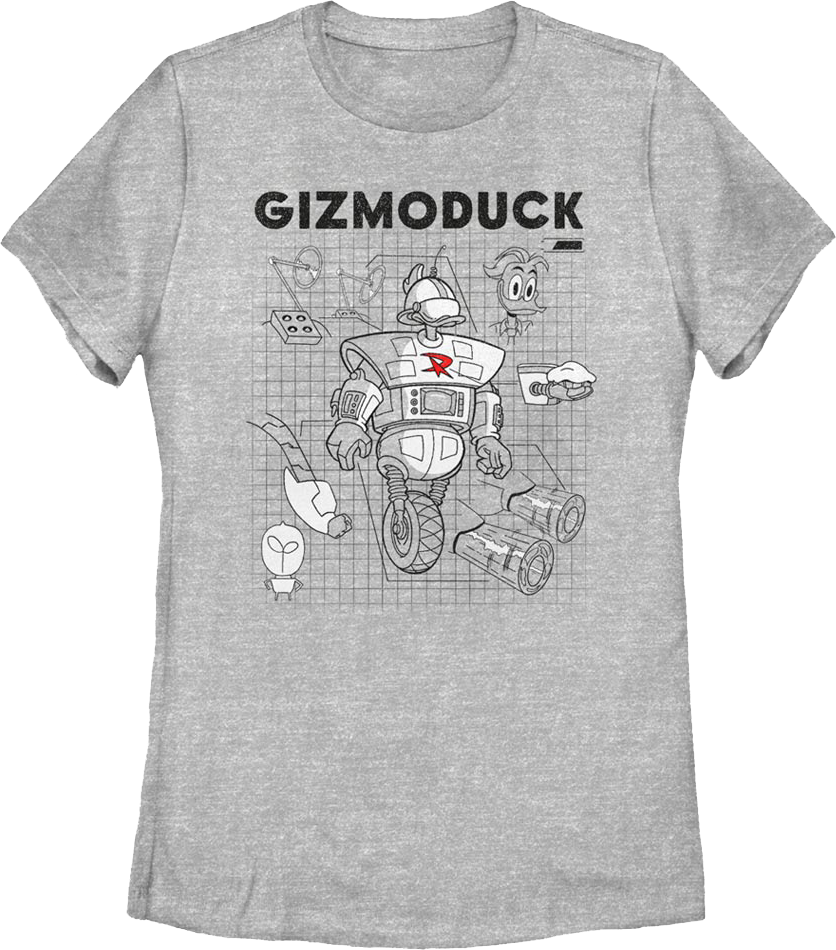 Womens Gizmoduck DuckTales Shirt product image 1
