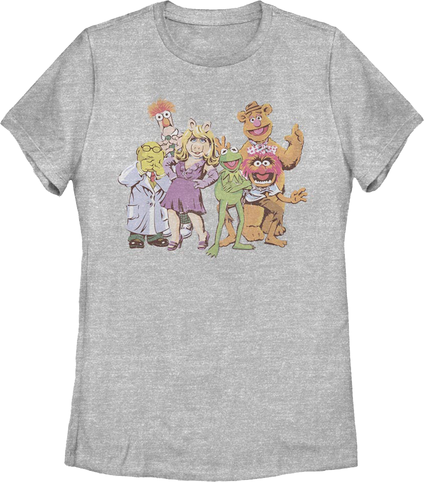 Womens Group Picture Muppets Shirt product image 1