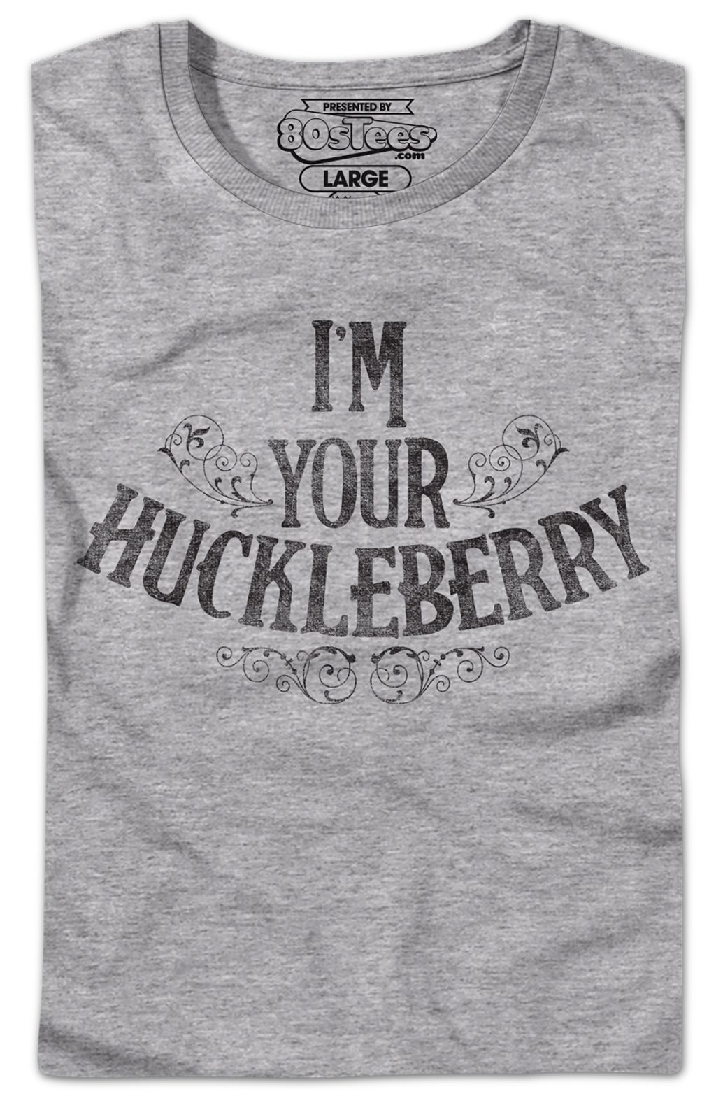 Womens I'm Your Huckleberry Tombstone Shirt product image 2