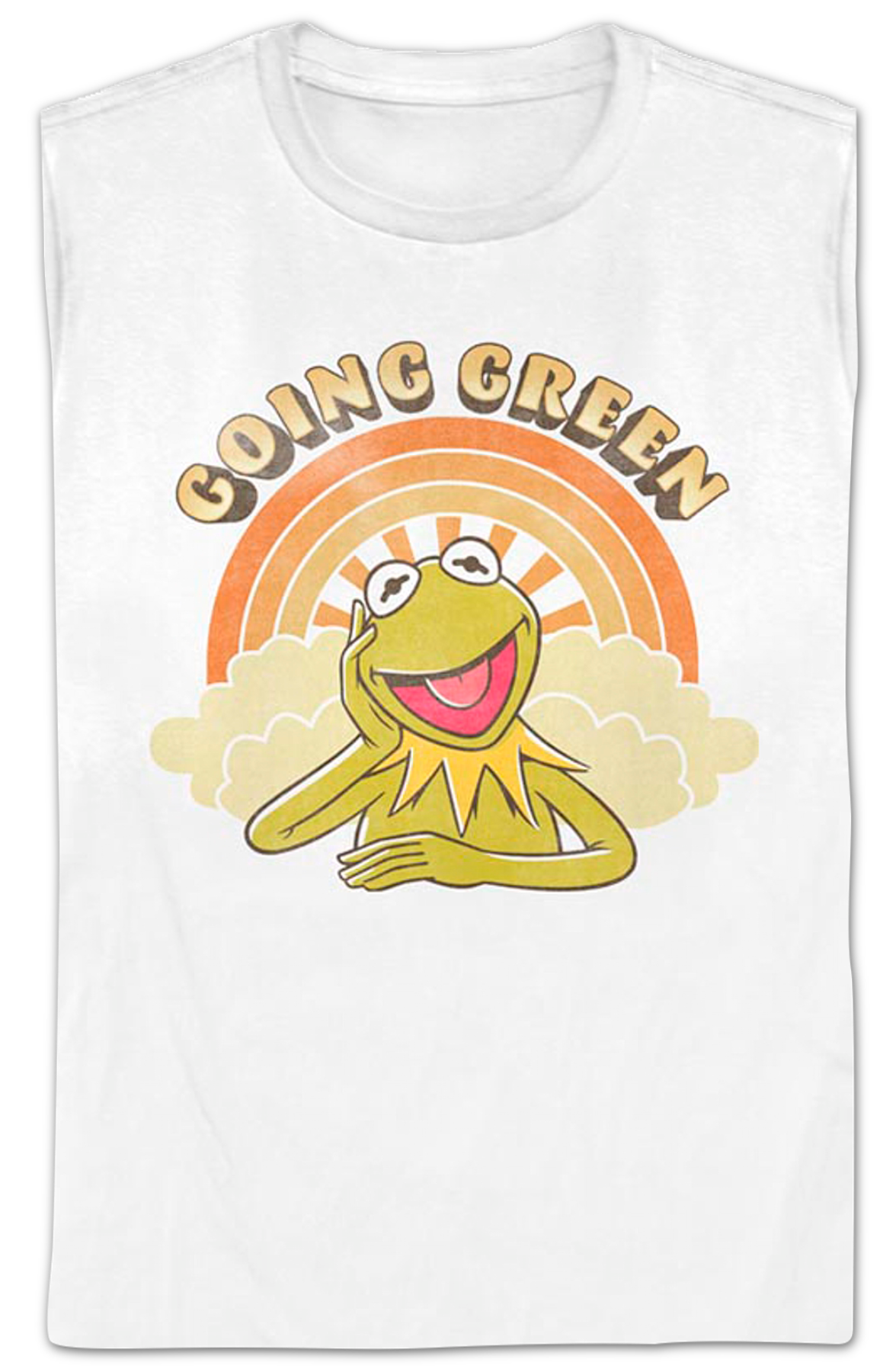 Womens Kermit The Frog Going Green Muppets Shirt product image 2