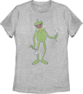 Womens Kermit's Flowers Muppets Shirt product image 1