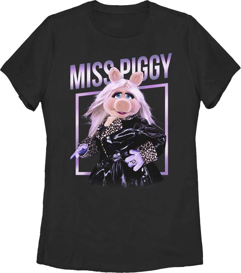 Womens Miss Piggy Muppets Shirt product image 1