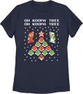 Womens Oh Koopa Tree Super Mario Bros. Christmas Shirt product image 1