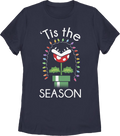 Womens Piranha Plant 'Tis The Season Super Mario Bros. Shirt product image 1