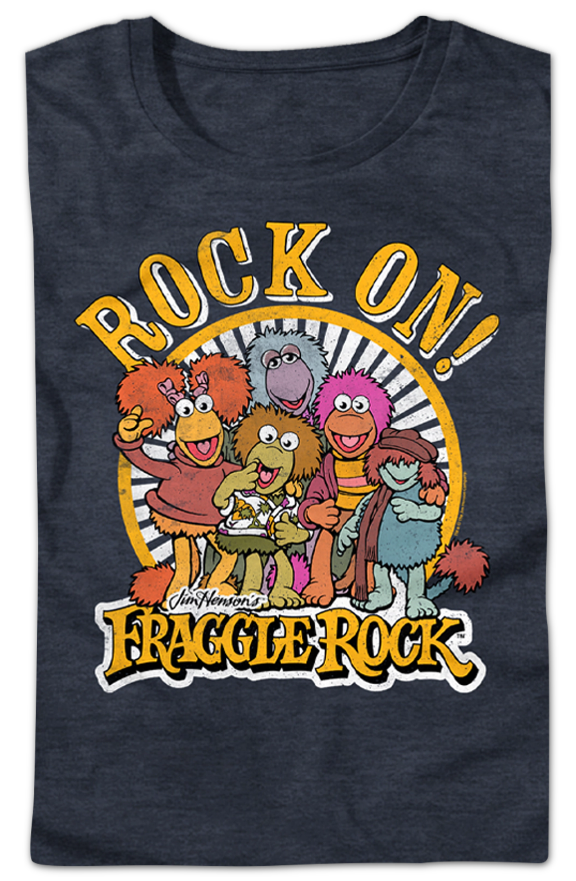 Womens Distressed Rock On Fraggle Shirt product image 2