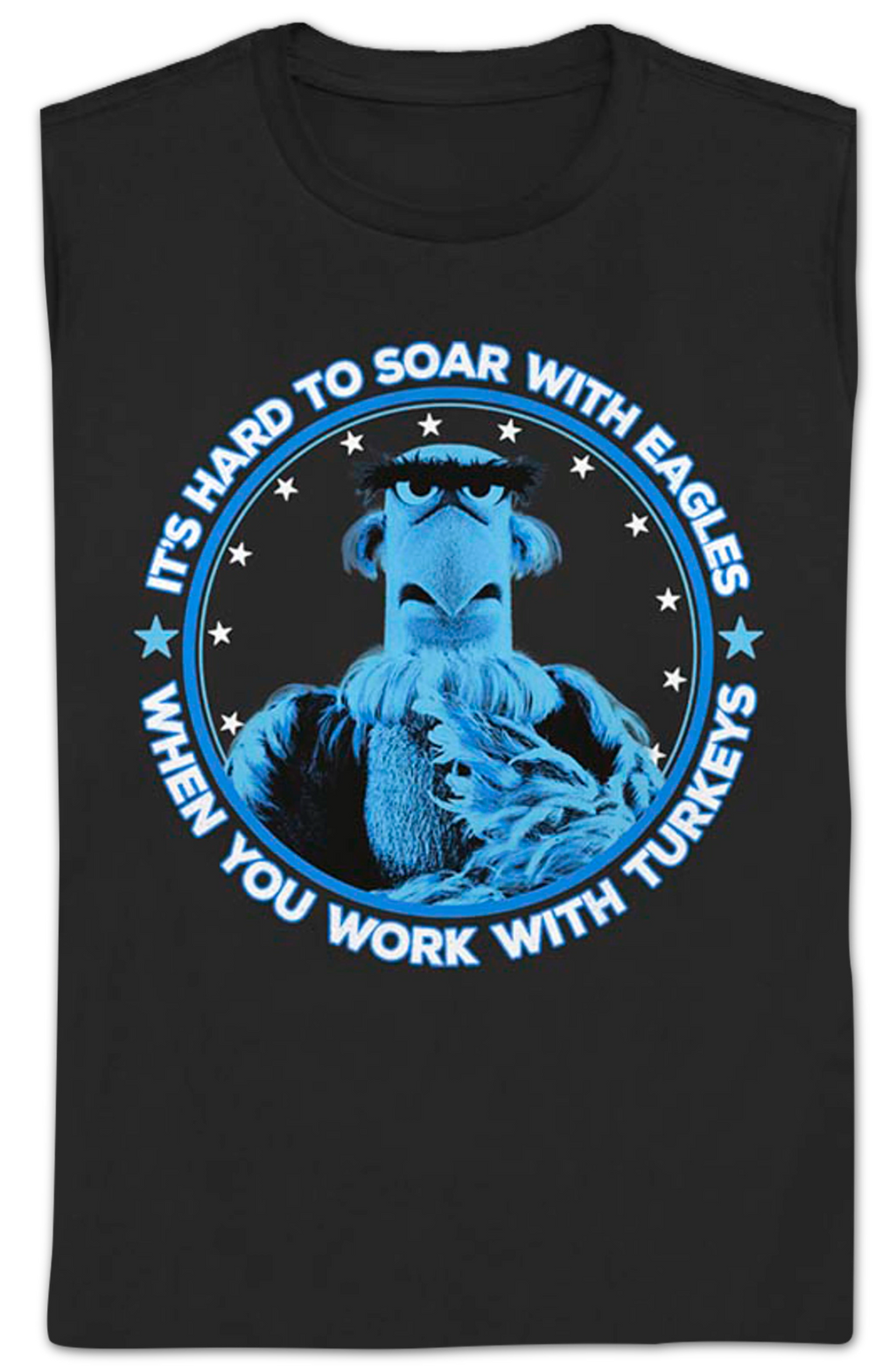 Womens Sam Eagle Muppets Shirt product image 2