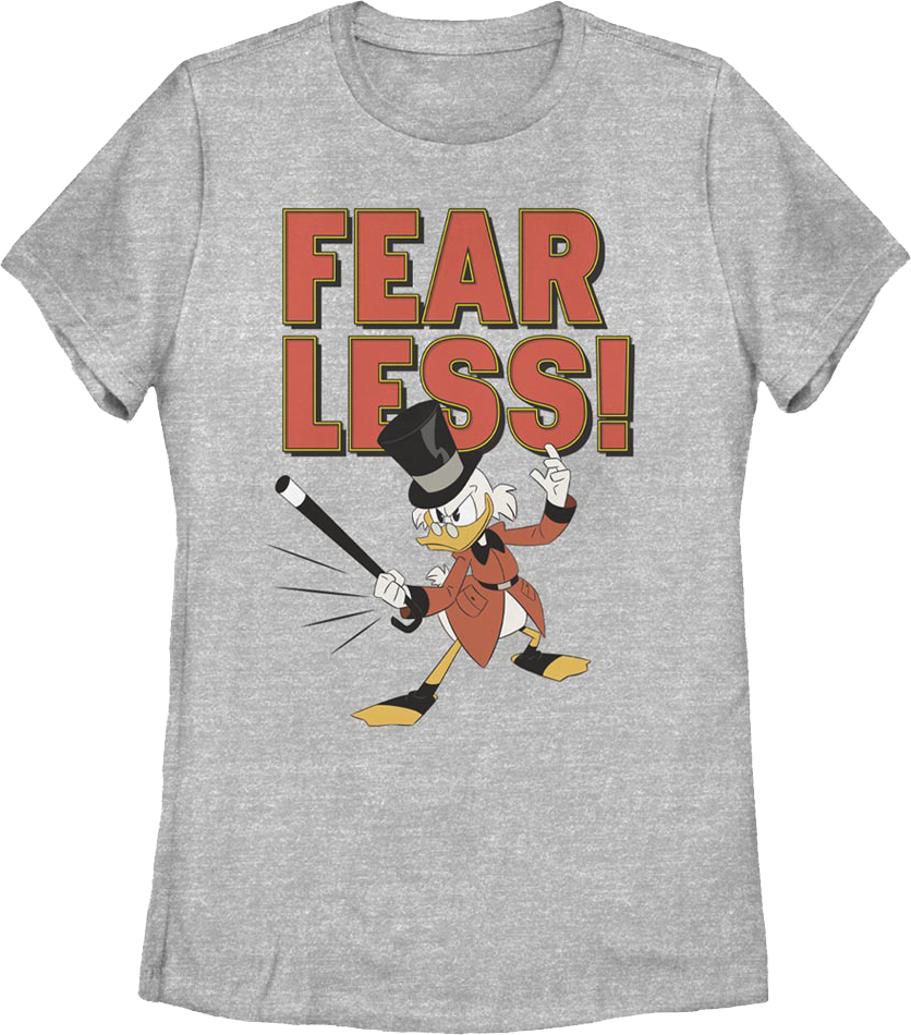 Womens Scrooge McDuck Fearless DuckTales Shirt product image 1