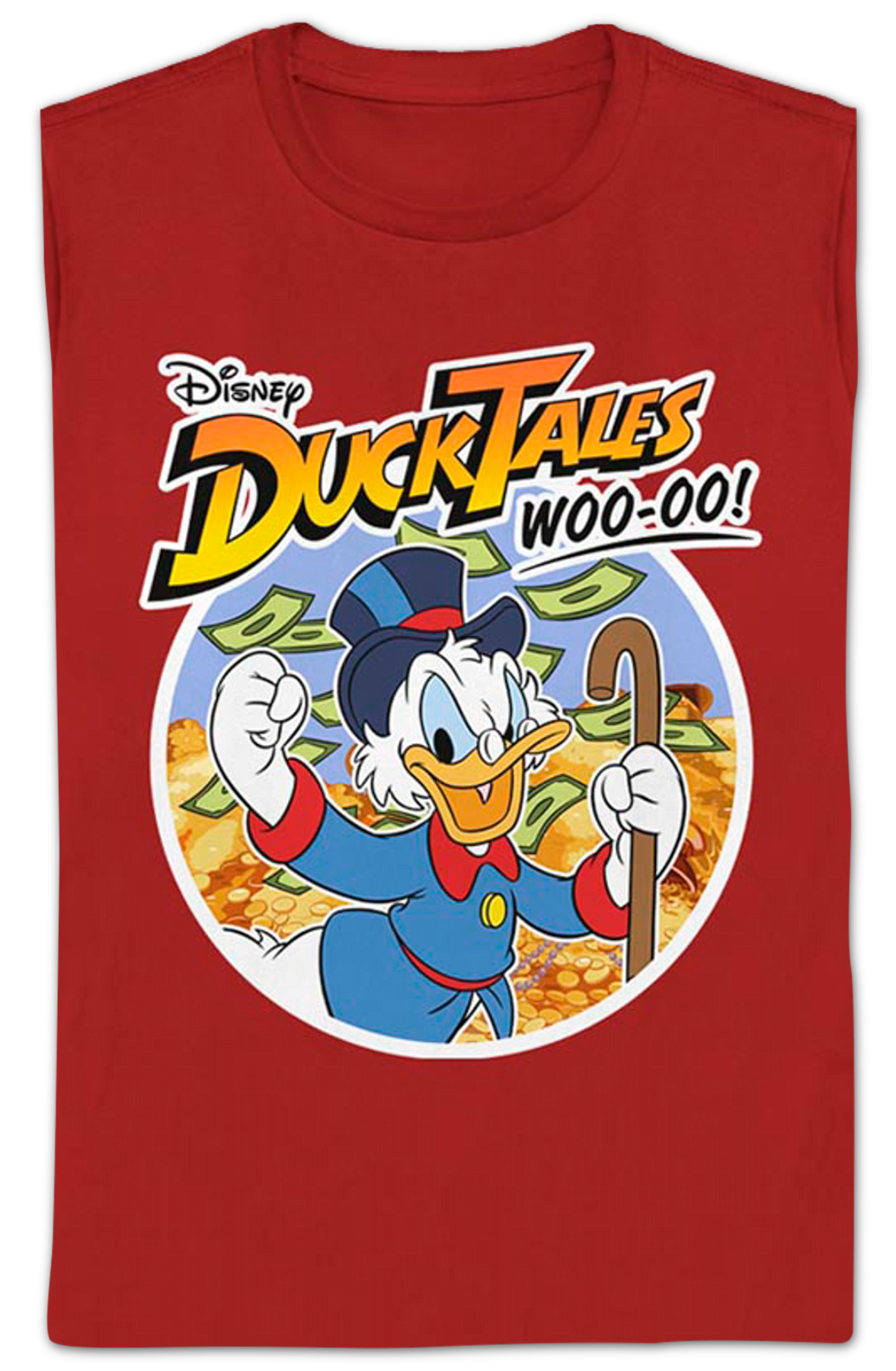 Womens Scrooge McDuck Money Vault DuckTales Shirt product image 2