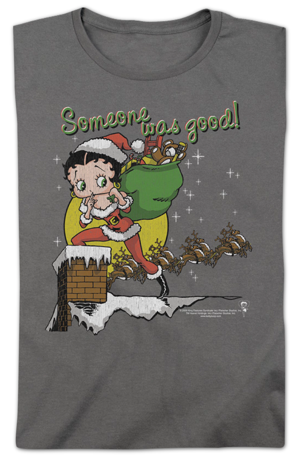 Womens Someone Was Good Betty Boop Shirt product image 2