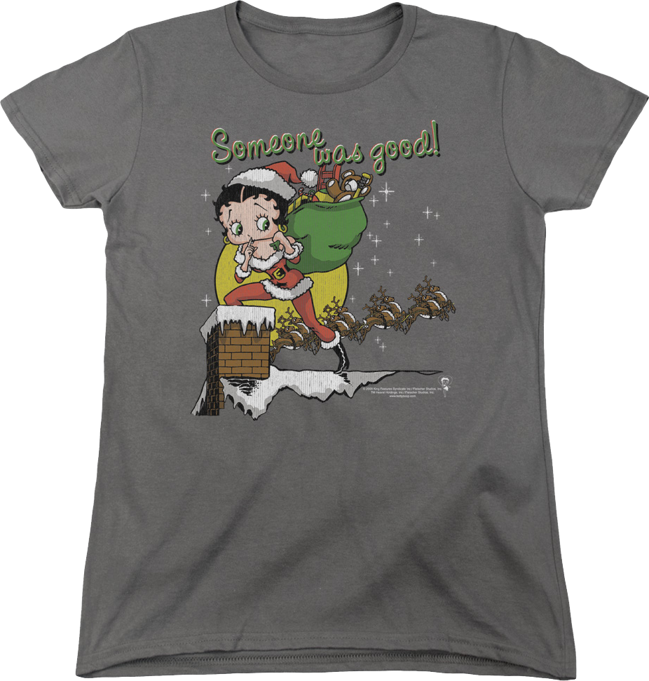 Womens Someone Was Good Betty Boop Shirt product image 1