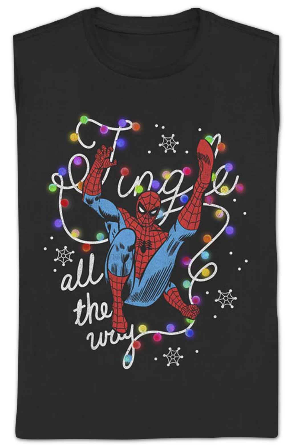 Womens Spider-Man Tingle All The Way Marvel Comics Shirt product image 2