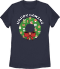 Womens Super Mario Bros. Happy Gaming Nintendo Shirt product image 1