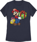 Womens Super Mario Christmas Gifts Nintendo Shirt product image 1