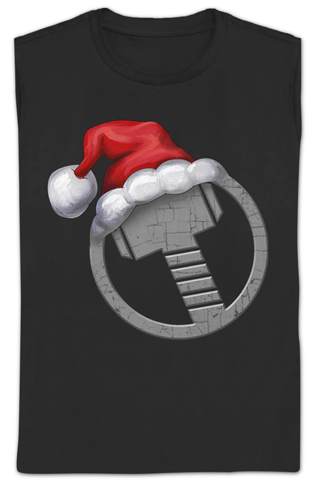Womens Thor Marvel Comics Christmas Shirt product image 2