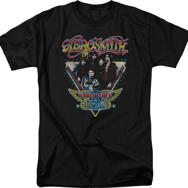 Black World Tour Aerosmith T-Shirt product image 1