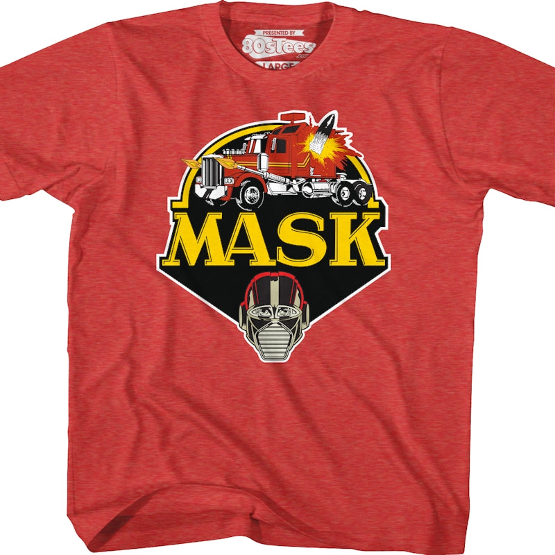 Youth Retro Red Icon MASK Shirt product image 1